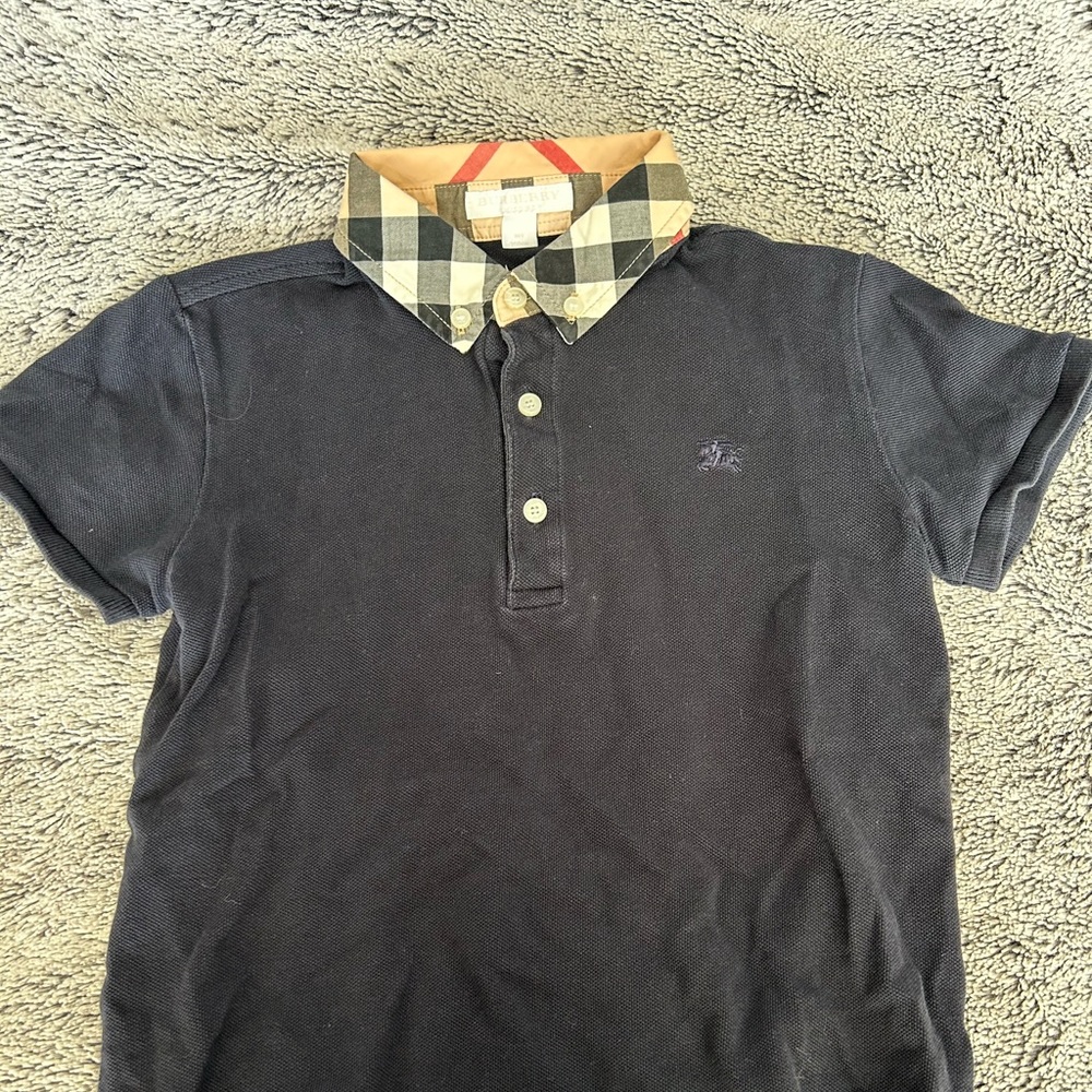 Boys Burberry Polo